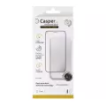 Casper Pro Silicone Tempered Glass Compatible For iPhone 16 Pro (Retail Pack) (Clear)