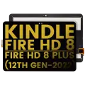 LCD Assembly Without Frame Compatible For Amazon Kindle Fire HD 8 (12th Gen, 2022) / HD 8 Plus (12th Gen, 2022) (Refurbished) (All Colors)