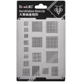 Bumblebee Stencil (QS540) Multi-Function Universal BGA Reballing Stencil 0.3 / 0.35 / 0.4 / 0.5 / 0.6 / 0.8 (Qianli)