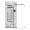 Casper Pro Edge Tempered Glass Compatible For iPhone 16 Pro Max (Retail Pack) (Clear)