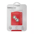 Casper Camera Lens Protector Compatible For iPhone 15 / 15 Plus (yellow) (Clear)