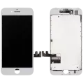 LCD Assembly With Steel Plate Compatible For iPhone 7 (Premium) (White)