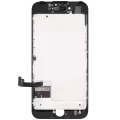 LCD Assembly With Steel Plate Compatible For iPhone 7 (Premium) (Black)