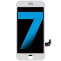 LCD Assembly With Steel Plate Compatible For iPhone 7 (Aftermarket: AQ7) (White)