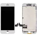 LCD Assembly With Steel Plate Compatible For iPhone 7 (Aftermarket: AQ7) (White)