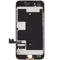 LCD Assembly With Steel Plate Compatible For iPhone 8 / SE (2020 / 2022) (Aftermarket Pro: XO7 Incell) (Black)