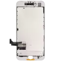 LCD Assembly With Steel Plate Compatible For iPhone 7 (Aftermarket Pro: XO7 Incell) (White)