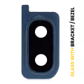 Back Camera Lens With Bracket / Bezel Compatible For Samsung Galaxy A20 (A205 / 2019) (Deep Blue)