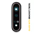 Back Camera Lens With Bracket / Bezel Compatible For Samsung Galaxy A80 (A805 / 2019) (Phantom Black)