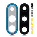 Back Camera Lens With Bezel Ring Compatible For Huawei P30 Lite (Peacock Blue) (6GB RAM)