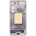 OLED Assembly With Frame Compatible For Samsung Galaxy S24 5G (US & International Version) (Refurbished) (Marble Grey)