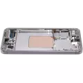 OLED Assembly With Frame Compatible For Samsung Galaxy S24 5G (US & International Version) (Refurbished) (Marble Grey)