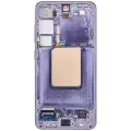 OLED Assembly With Frame Compatible For Samsung Galaxy S24 5G (US & International Version) (Refurbished) (Cobalt Violet)