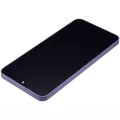 OLED Assembly With Frame Compatible For Samsung Galaxy S24 5G (US & International Version) (Refurbished) (Cobalt Violet)