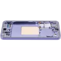 OLED Assembly With Frame Compatible For Samsung Galaxy S24 5G (US & International Version) (Refurbished) (Cobalt Violet)
