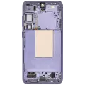 OLED Assembly With Frame Compatible For Samsung Galaxy S24 Plus 5G (US & International Version) (Refurbished) (Cobalt Violet)