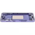 OLED Assembly With Frame Compatible For Samsung Galaxy S24 Plus 5G (US & International Version) (Refurbished) (Cobalt Violet)