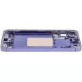 OLED Assembly With Frame Compatible For Samsung Galaxy S24 Plus 5G (US & International Version) (Refurbished) (Cobalt Violet)