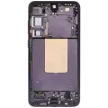 OLED Assembly With Frame Compatible For Samsung Galaxy S24 Plus 5G (US & International Version) (Refurbished) (Onyx Black)