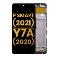 LCD Assembly With Frame Compatible For Huawei P Smart (2021) / Y7A (2020) (Refurbished) (All Colors)