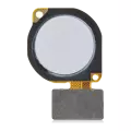 Home Button With Flex Compatible For Huawei P30 Lite (White)