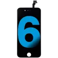 LCD Assembly Compatible For iPhone 6 (Aftermarket: AQ7) (Black)