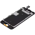 LCD Assembly With Steel Plate Compatible For iPhone 6S (Aftermarket: AQ7) (Black)