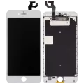 LCD Assembly With Steel Plate Compatible For iPhone 6S Plus (Aftermarket: AQ7) (White)