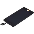 LCD Assembly With Steel Plate Compatible For iPhone 6S (Aftermarket) (Black)