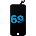LCD Assembly With Steel Plate Compatible For iPhone 6S Plus (Aftermarket) (Black)