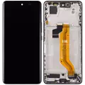 OLED Assembly With Frame Compatible For Honor 50 (Refurbished) (Midnight Black)