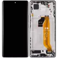 OLED Assembly With Frame Compatible For Honor 60 (Refurbished) (Black)