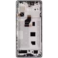 OLED Assembly With Frame Compatible For Honor 70 (Refurbished) (Midnight Black)