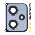 Back Camera Lens With Bracket / Bezel Compatible For Xiaomi Redmi Note 12 Pro Plus (Iceberg Blue)