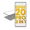 2 in 1 Front Glass With OCA Pre-Installed Compatible For Motorola Edge 20 Pro (XT2153-1 / 2021)