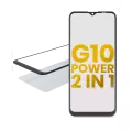 2 in 1 Front Glass With OCA Pre-Installed Compatible For Motorola Moto G10 Power (XT2127-4 / 2021)