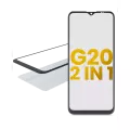 2 in 1 Front Glass With OCA Pre-Installed Compatible For Motorola Moto G20 (XT2128 / 2021)