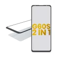 2 in 1 Front Glass With OCA Pre-Installed Compatible For Motorola Moto G60S (XT2133 / 2021)