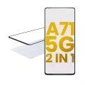 2 in 1 Front Glass With OCA Pre-Installed Compatible For Samsung Galaxy A71 5G (A716 / 2020)