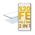 2 in 1 Front Glass With OCA Pre-Installed Compatible For Samsung Galaxy S20 FE 4G / 5G