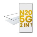 2 in 1 Front Glass With OCA Pre-Installed Compatible For Samsung Galaxy Note 20 5G