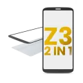 2 in 1 Front Glass With OCA Pre-Installed Compatible For Motorola Moto Z3 (XT1929-17 / 2018)