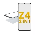 2 in 1 Front Glass With OCA Pre-Installed Compatible For Motorola Moto Z4 (XT1980 / 2019)