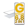 2 in 1 Front Glass With OCA Pre-Installed Compatible For Motorola Moto G Stylus 6.8" (XT2115 / 2021)
