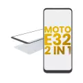 2 in 1 Front Glass With OCA Pre-Installed Compatible For Motorola Moto E32 (XT2227 / 2022) 