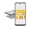 2 in 1 Front Glass With OCA Pre-Installed Compatible For Motorola One Macro (XT2016 / 2019)