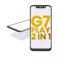 2 in 1 Front Glass With OCA Pre-Installed Compatible For Motorola Moto G7 Play (XT1952 / 2019)