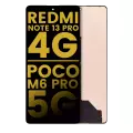 OLED Assembly Without Frame Compatible For Xiaomi Redmi Note 13 Pro 4G / Xiaomi Poco M6 Pro 4G (Refurbished) (All Colors)