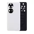 Back cover Glass With Camera Lens Compatible For Huawei P50 Pro (Pearl White)