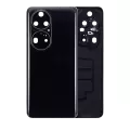 Back cover Glass With Camera Lens Compatible For Huawei P50 Pro (Golden Black)